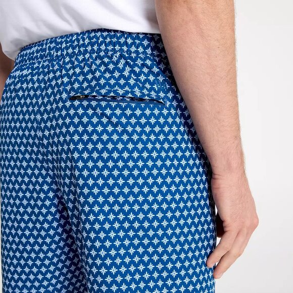 VRST Men's 6" Resort Short, Deep Denim Print, Medium, NWT - Picture 2 of 7